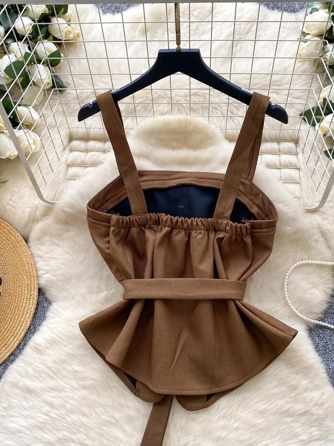 Cold hearted waistcoat top FTO324 images